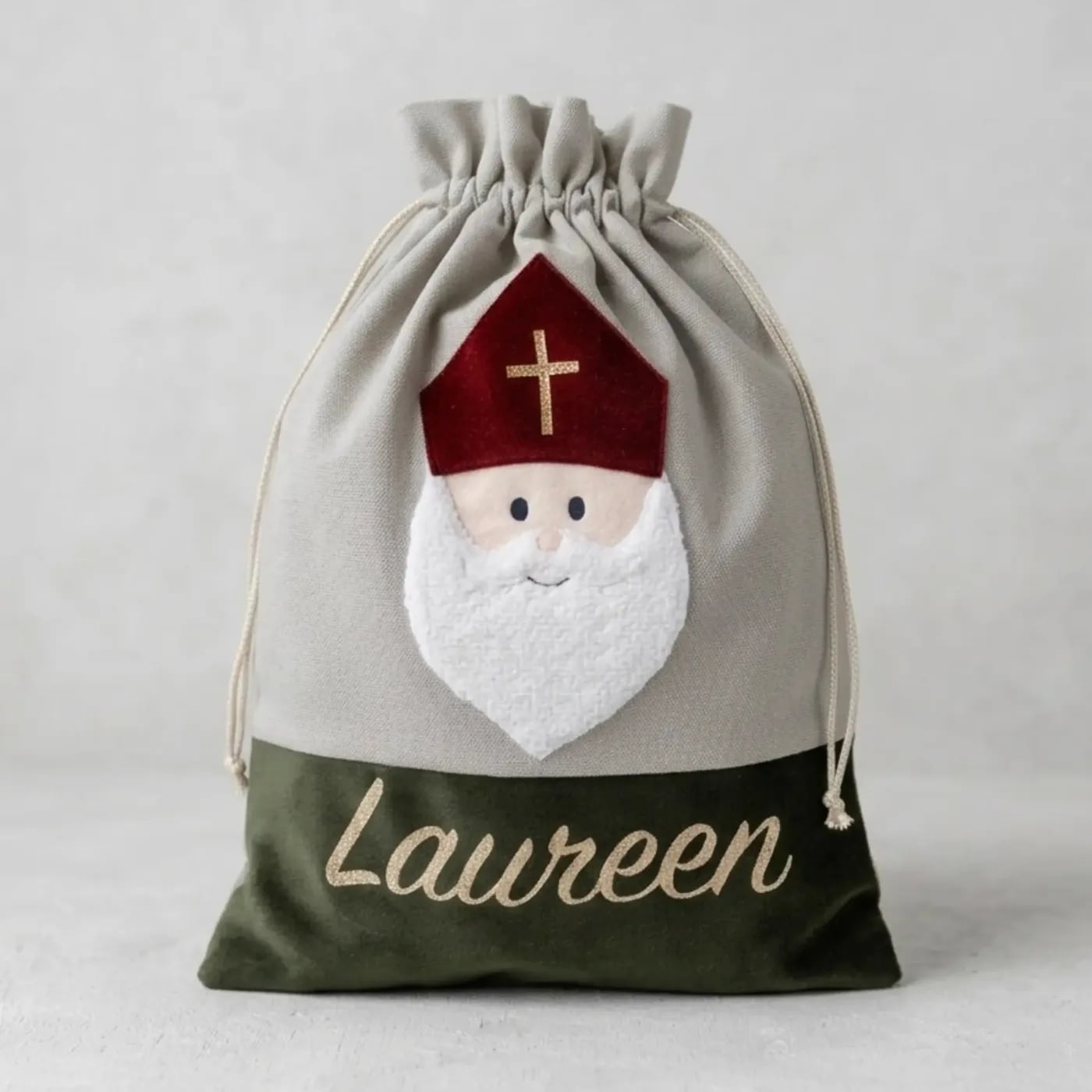 personalisiertes Nikolaussäckchen mit Namen