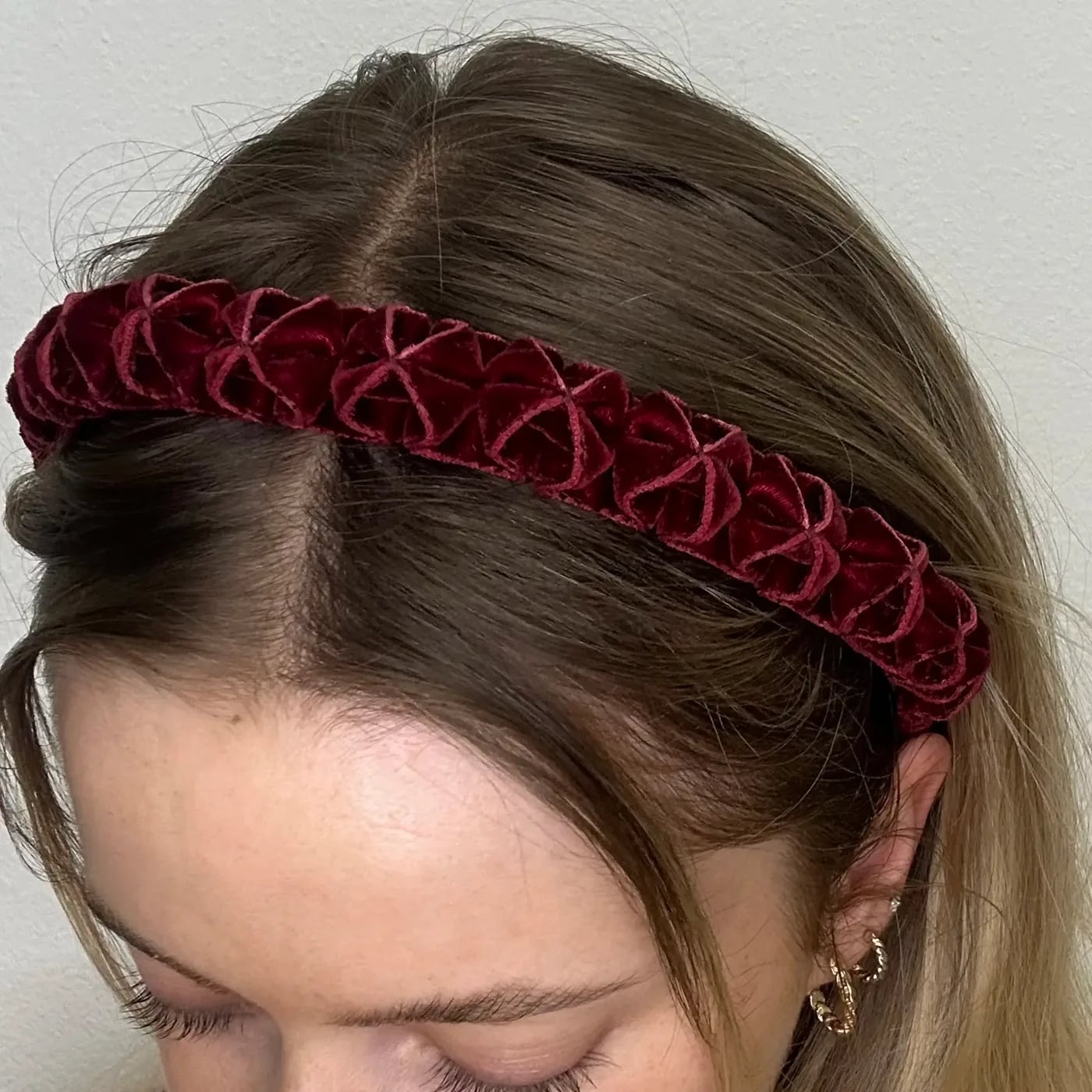 DIRNDL-HAARREIFEN aus Samt