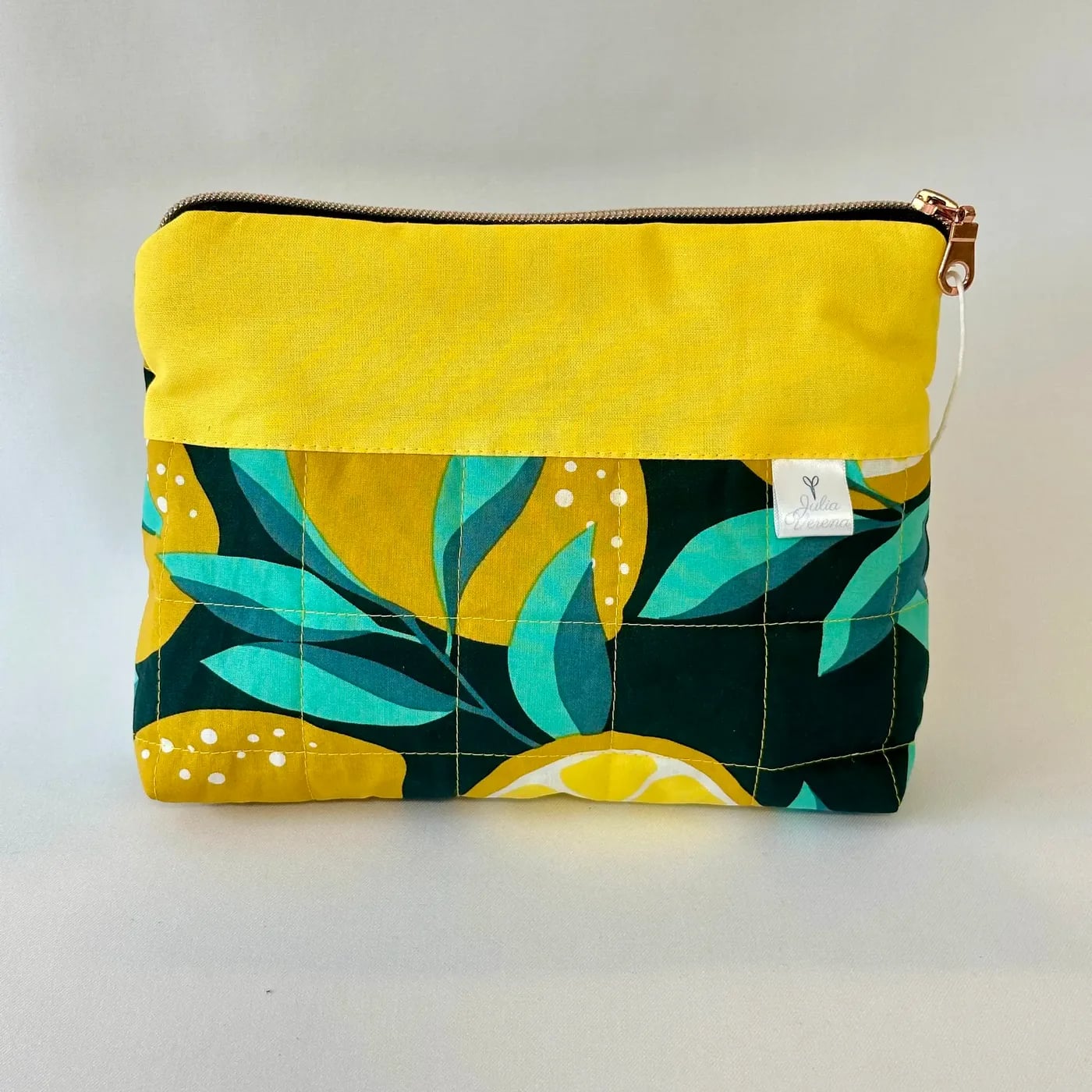Kosmetiktasche ZITRUS - personalisierbar