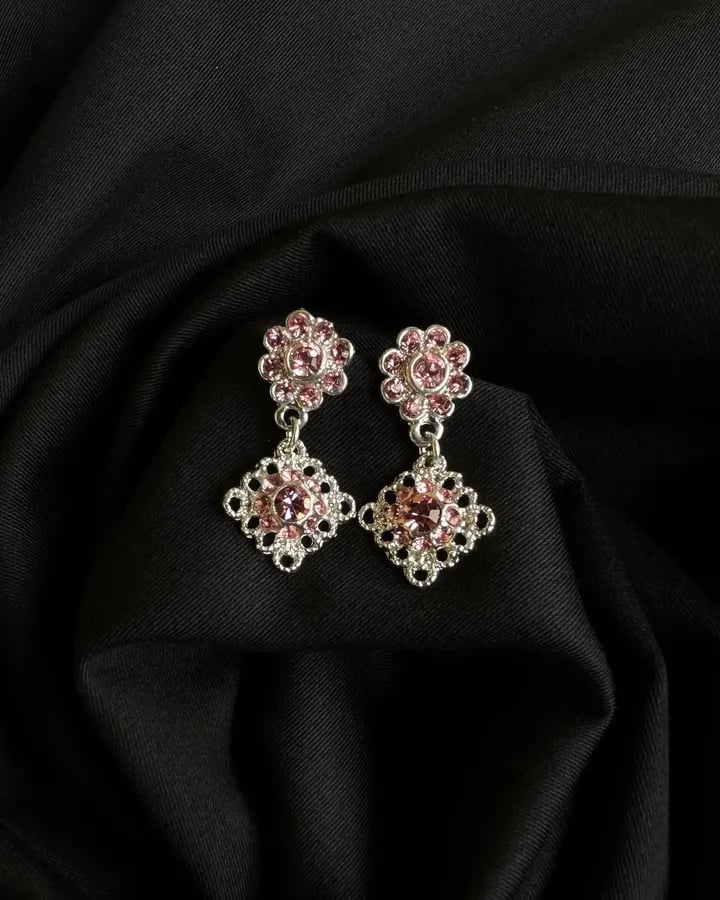 Ohrringe // Rosa