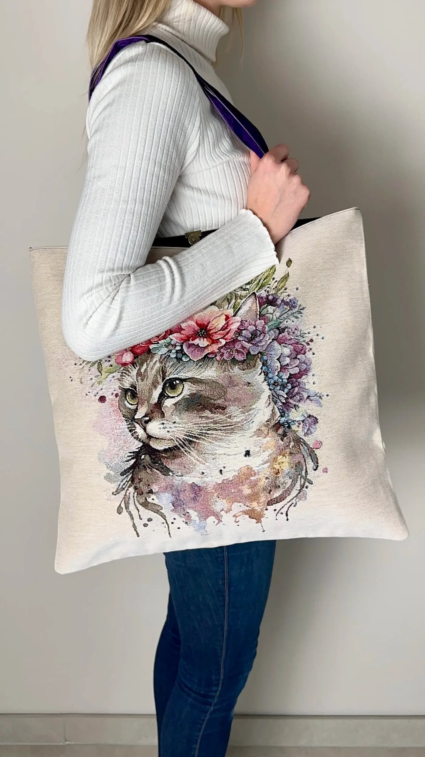 Stofftasche HUND & KATZ