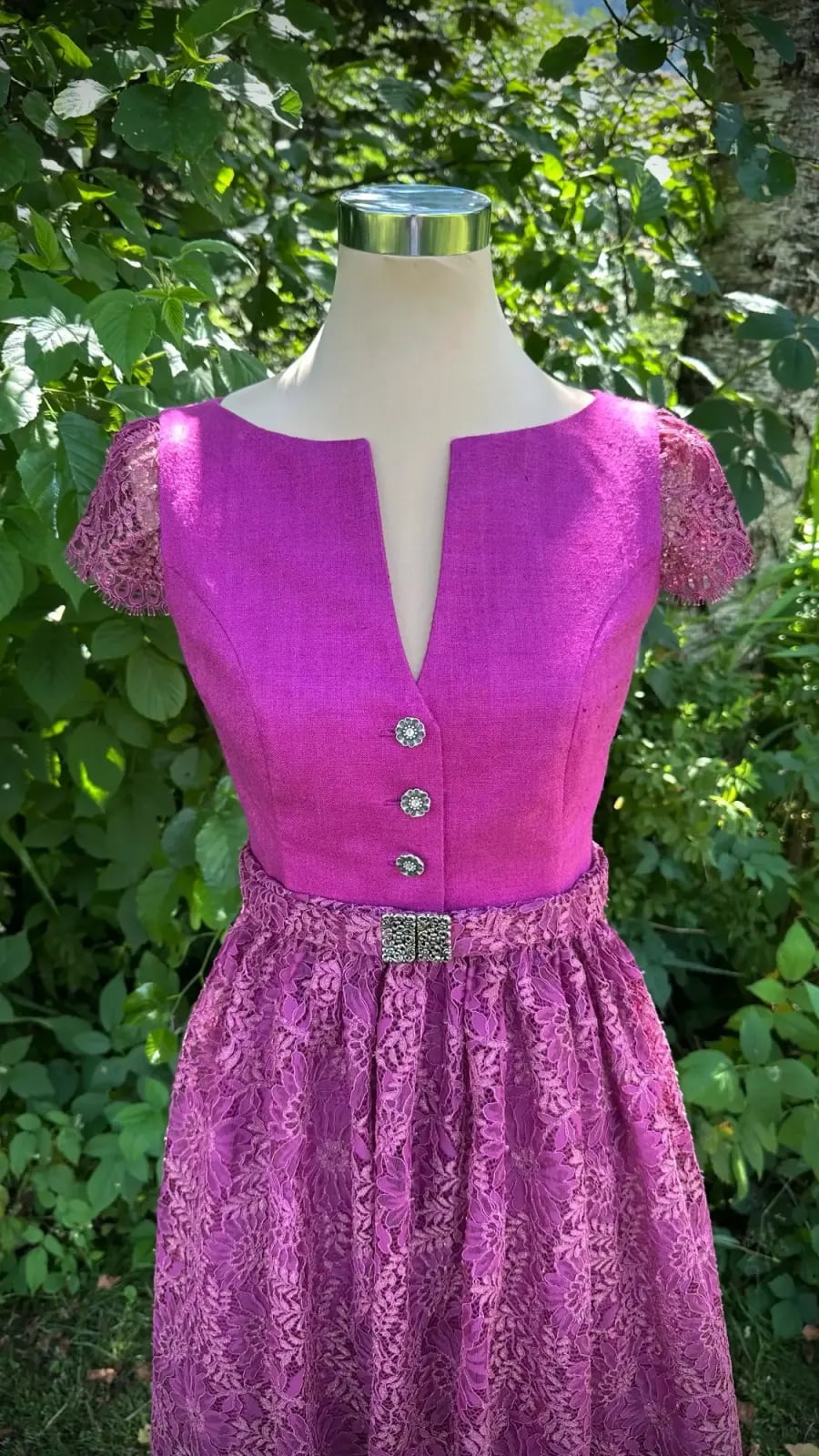 Maßgefertigtes Dirndl bzw. Trachtenkleid, Arbeit 17 von 60
