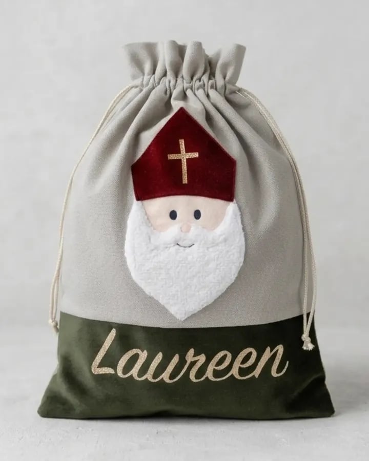 personalisiertes Nikolaussäckchen mit Namen