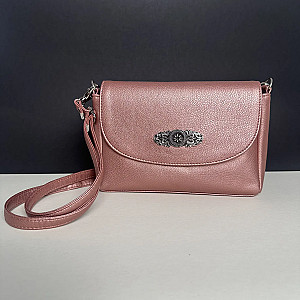 Trachtentasche_GIGI // metallic-rosa