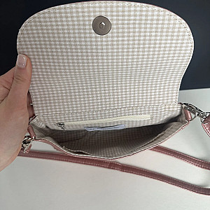 Trachtentasche_GIGI // metallic-rosa