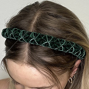 DIRNDL-HAARREIFEN aus Samt 