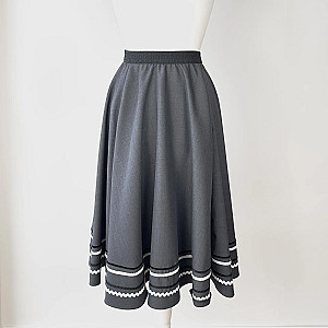 Trachtenrock MONA // dunkelgrau