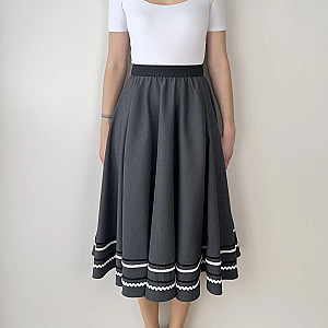 Trachtenrock MONA // dunkelgrau