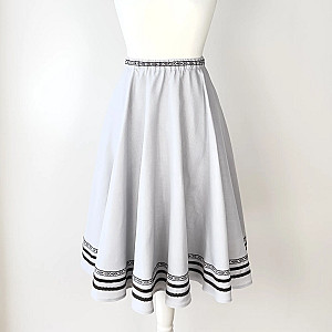 Trachtenrock MONA / hellgrau