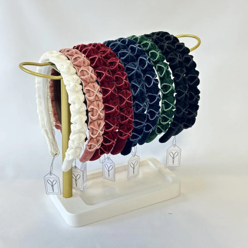 DIRNDL-HAARREIFEN aus Samt 